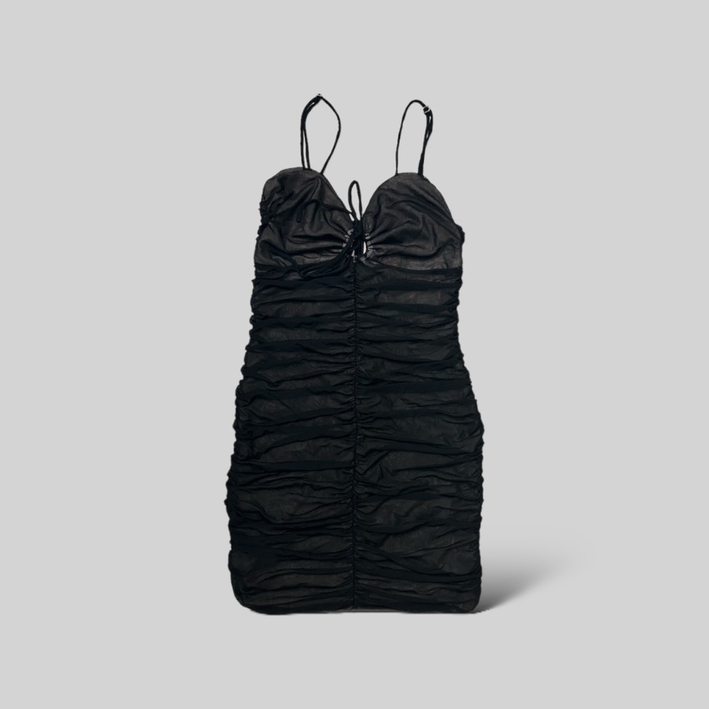 Cotton Candy La Ruched Bodycon Dress